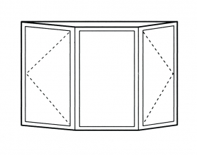 10° Bow–Casement–Picture –Casement (Custom)