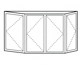 30° Bay–Casement–Casement–Casement–Casement